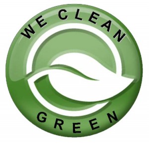 we clean with green products