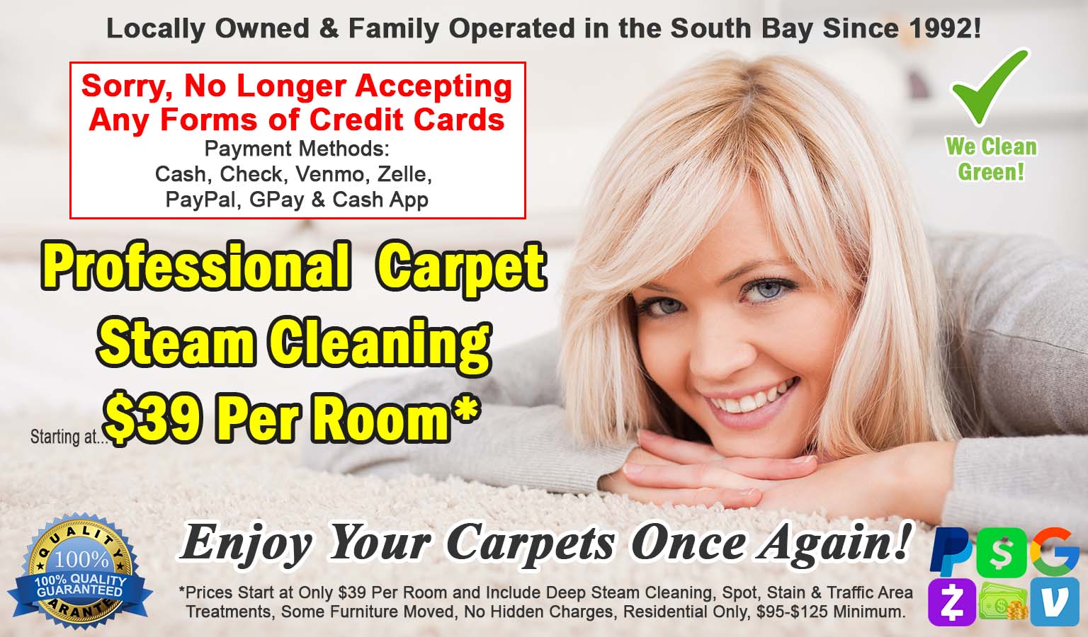 Carpet cleaning, upholstery cleaning, manhattan beach, hermosa beach, redondo beach, torrance, south bay